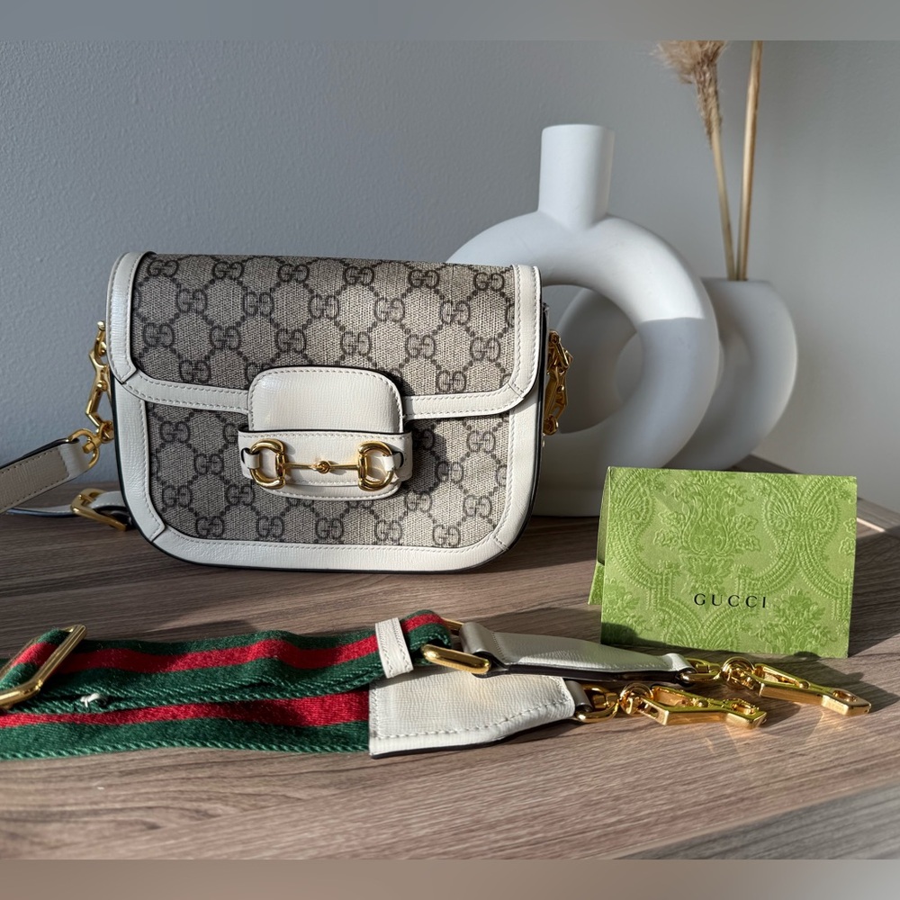 Gucci Horsebit 1955 GG Supreme bag